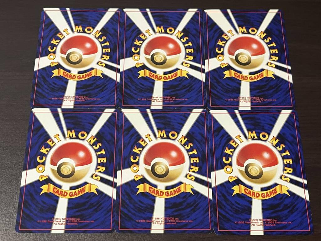 It Unown set Old back Card Game pokemon Condition Rank Buy Now 6-card Pokémon / [B]