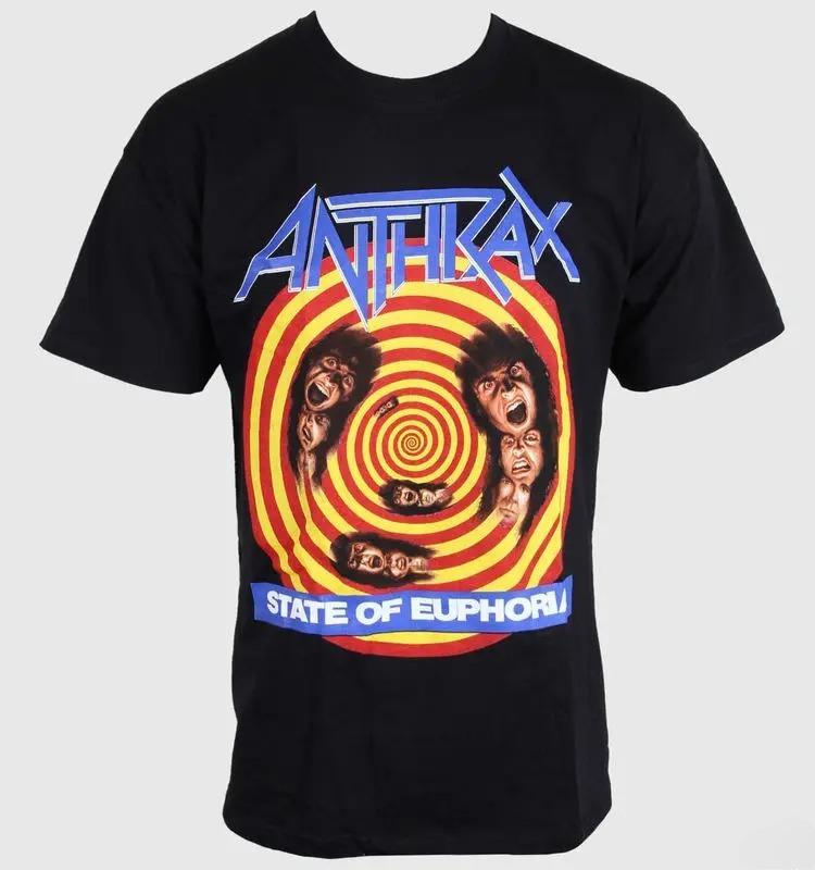 

ANTHRAX Bandrelated Skullprint Cotton Tshirt Loose and Comfortable Suitable for Both Unisex and Women S