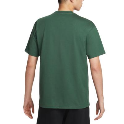 T Shirts Men's Fir Green Crew Neck Moderate DC5357-323