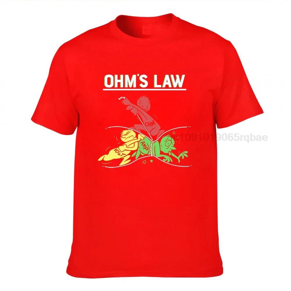 Funny Ohms Law Cartoon Shirt For Unisex And Unisex Tshirt
