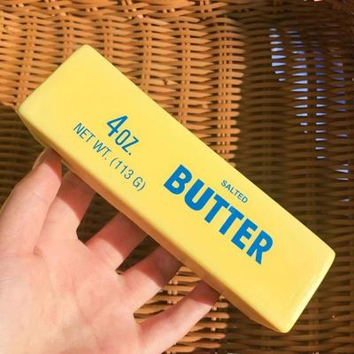 Butter Stick Fidget Toys Squishy Elastic Cheese Stick Funny Decompression Stress Anxiety Relief Game Squeeze Prank Toy