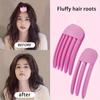 1 Set Wide Tooth Volumizing Comb Durable ABS Plastic Bristles Root Lift Volume Enhancer for Normal & Relaxed Hair