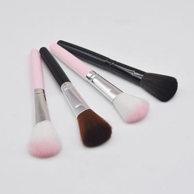 1/4ks štětce na make-up Volný štětec na pudr Konturovací zvýrazňovač tváření tváře Štětec na stíny Měkké štětiny Víceúčelový nástroj pro kosmetický make-up