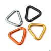 Snap Kettle Clip Accessories Outdoor Aluminum Zinc Zinc Alloy Triangle Carabiner Keychain Hook Buckle