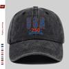 pc pcs  American Freedom Baseball Cap Suitable for Outdoor Adjustable Trucker Hat with Vintage Star Print Washed Bu
