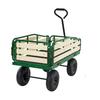 Pull-Along Wagon for Kids,101 cm Toddler Wagons with Foldable Wooden Panel & Handle, Supports up to 250kg, 25.4cm All-Terrain Tires, Utility Wagon