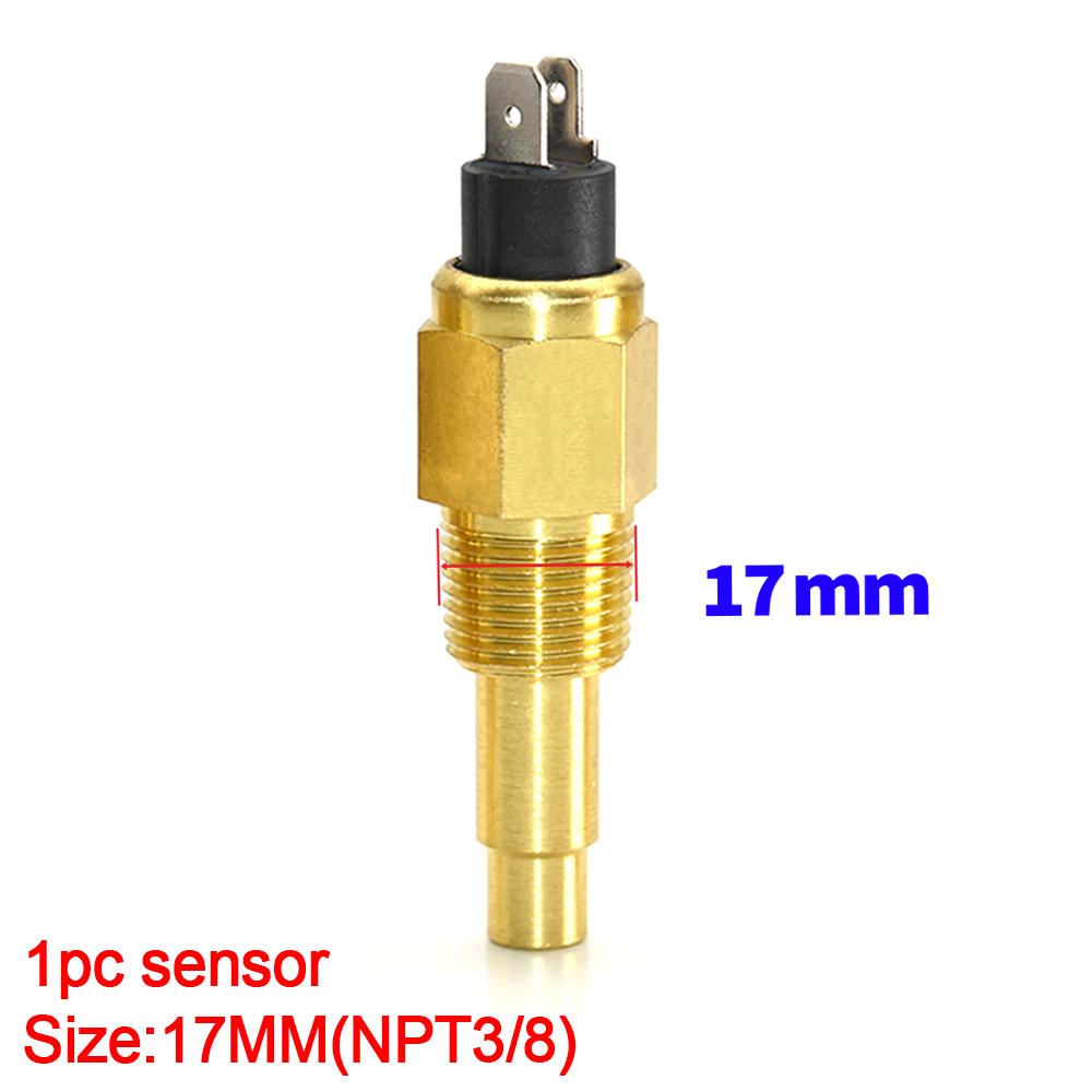 52mm Digital 3 in 1 Waterproof Car Boat Gauge For 12V24v Water Temperature Oil Pressure Voltmeter Fuel Level With Alarm Signal