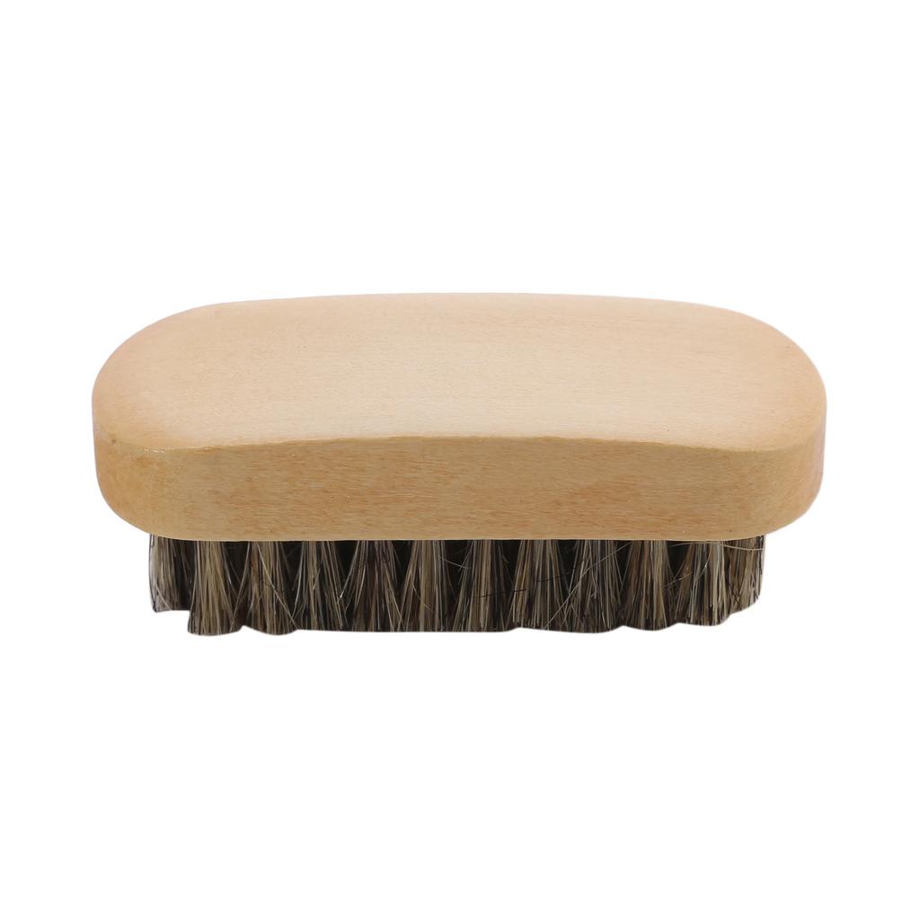 Shoe Shine Brushes Polish Bristles Boots Shoes Leather Care Cleaning Polishing Brush Convenient Nubuck Boot Pig Hair Tool