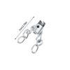 Push-Type Rotary Cable Sewer Dredge Flex-Shaft Sewer Descaling Chain Multi-Purpose Pvc Pipe Maintenance Tool For 16Mm Spring