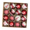 16 Pieces Christmas Balls Ornaments Xmas Tree Decor Decorative Baubles for Home Indoor