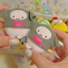 6CM Sumikko Gurashi Life style Serie Plüschtier Schlüsselanhänger Stofftiere Musik Shirokuma Ebifurai No Shippo Grüner Pinguin Puppe