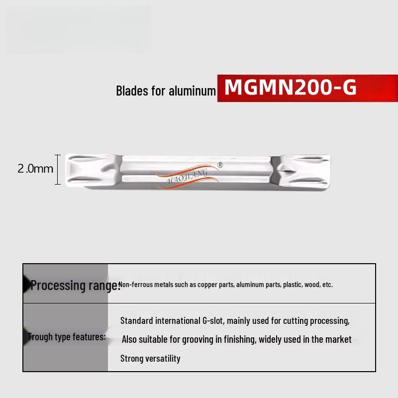 MGMN Grooving and End Face CNC Cutting Inserts