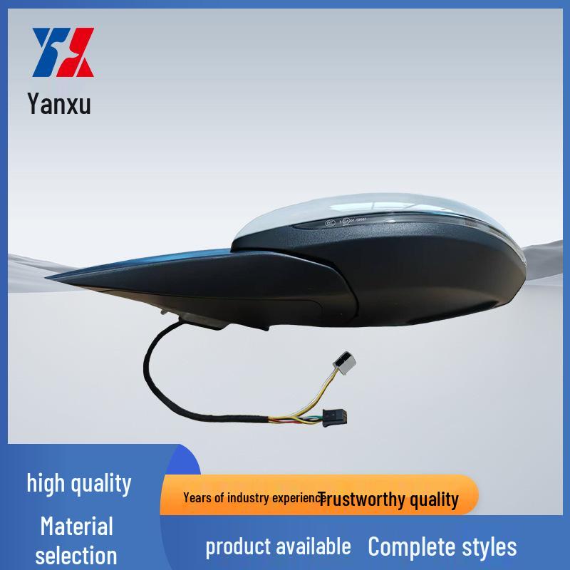 Rearview Mirror with Light for Mercedes-Benz C-Class 206 – Original Size ABS Reflective Exterior Assembly