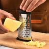 1pc Stainless Steel Grater 2 Sided Cheese Grater Vegetables Grater Multipurpose Kitchen Tools