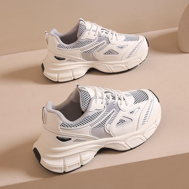 

Niche black dad shoes women s ins tide 2025 autumn new thick-soled heightening versatile casual sports shoes 40