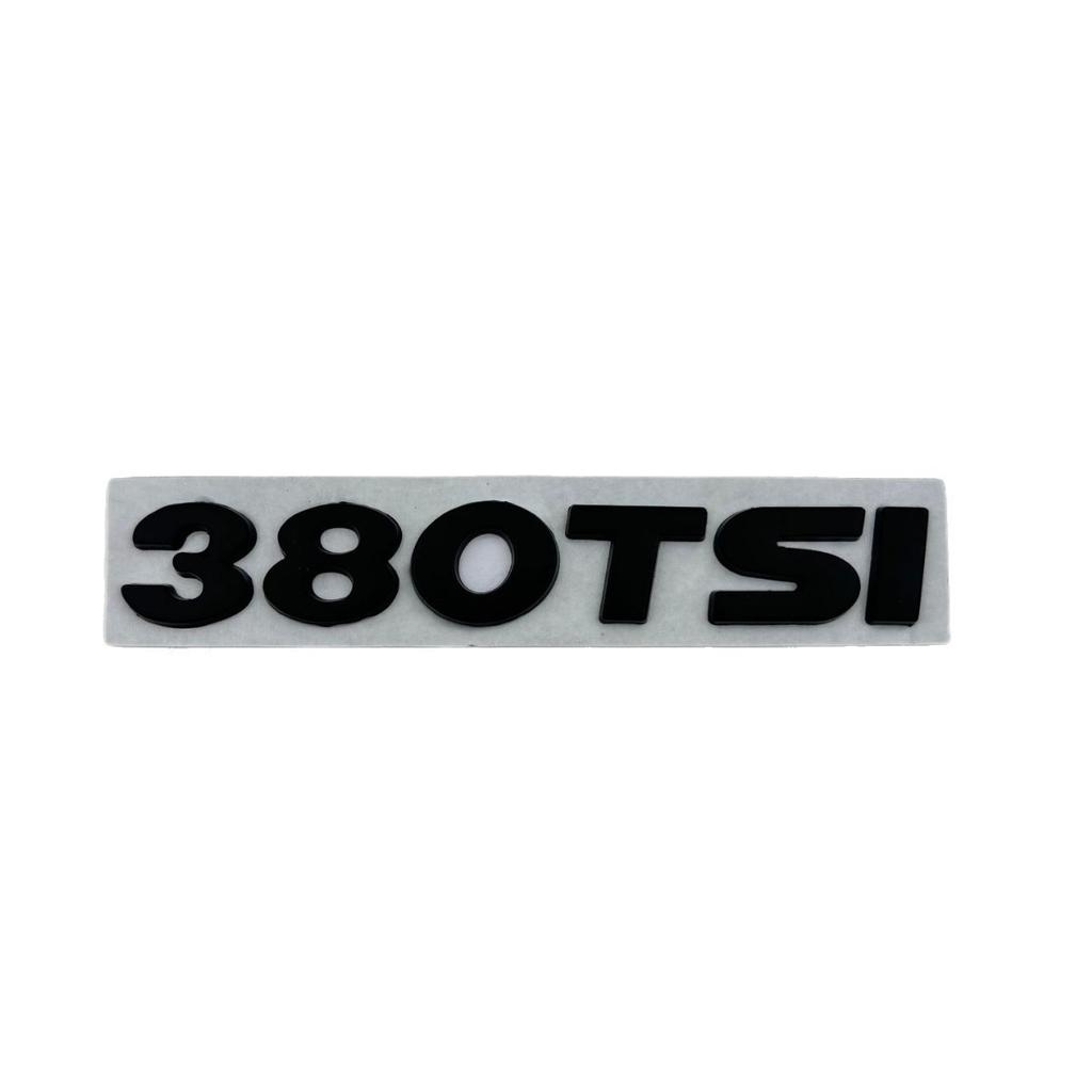 2pcs Car Styling Metal 230TSI 280TSI 330TSI 380TSI Car Tail Trunk Emblem Side Sticker for Car Accessory