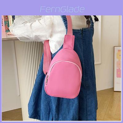 Stilvolle Leichte Kinder-Unifarbene Crossbody-Tasche Ideal Für Den Täglichen Gebrauch