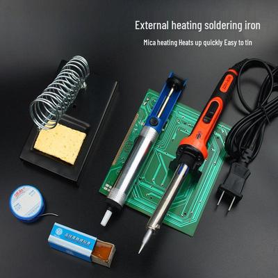 Adjustable Temperature Electric Soldering Iron Set for Household Repair and Welding