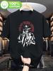 2026 New Year Unisex Hellsing Alucard Anime Printed Tshirt  Retro Comic Theme Official Character Pattern Short Sleeve Shirt