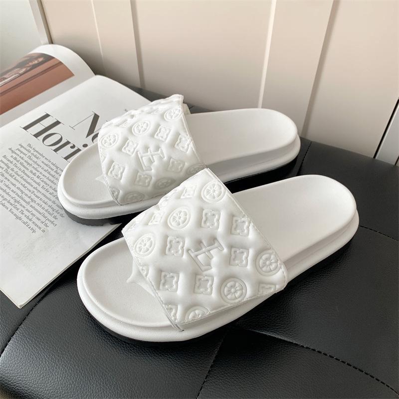 Women's 2024 Summer Velcro Platform Sandals: Thick-Soled, Soft, Non-Slip, All-Match Outdoor Niche Style