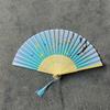 Ancient Style Chinese Hanfu Dance Fan: 6-Inch Single-Sided Folding Fan for Women
