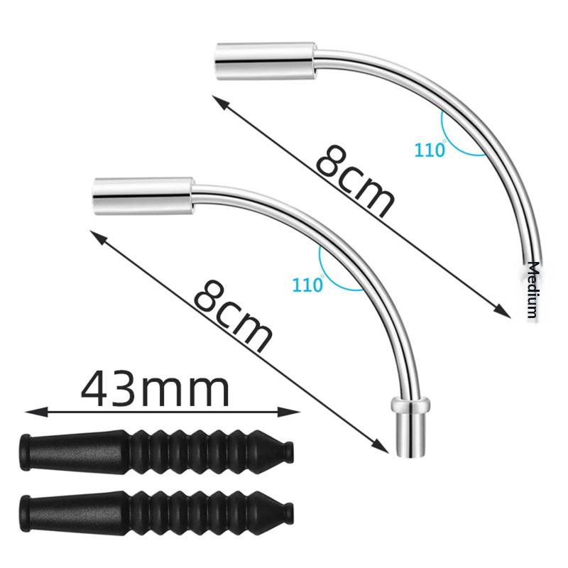 10Set V Brake Noodle And Boot Set Cable Guide Bend Tube Pipe Sleeves Protector Hose Brake Mountain Bike Outdoor Noodles