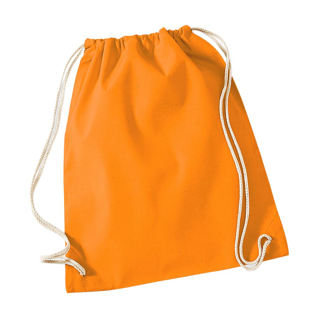 Westford Mill Plain Cotton Drawstring Bag