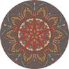 Ethnische Bohemian-Stil Mandala-Fußmatte für Wohnzimmer Couchtisch Decke für Schlafzimmer Nachttisch von Hotel und Pension Teppich