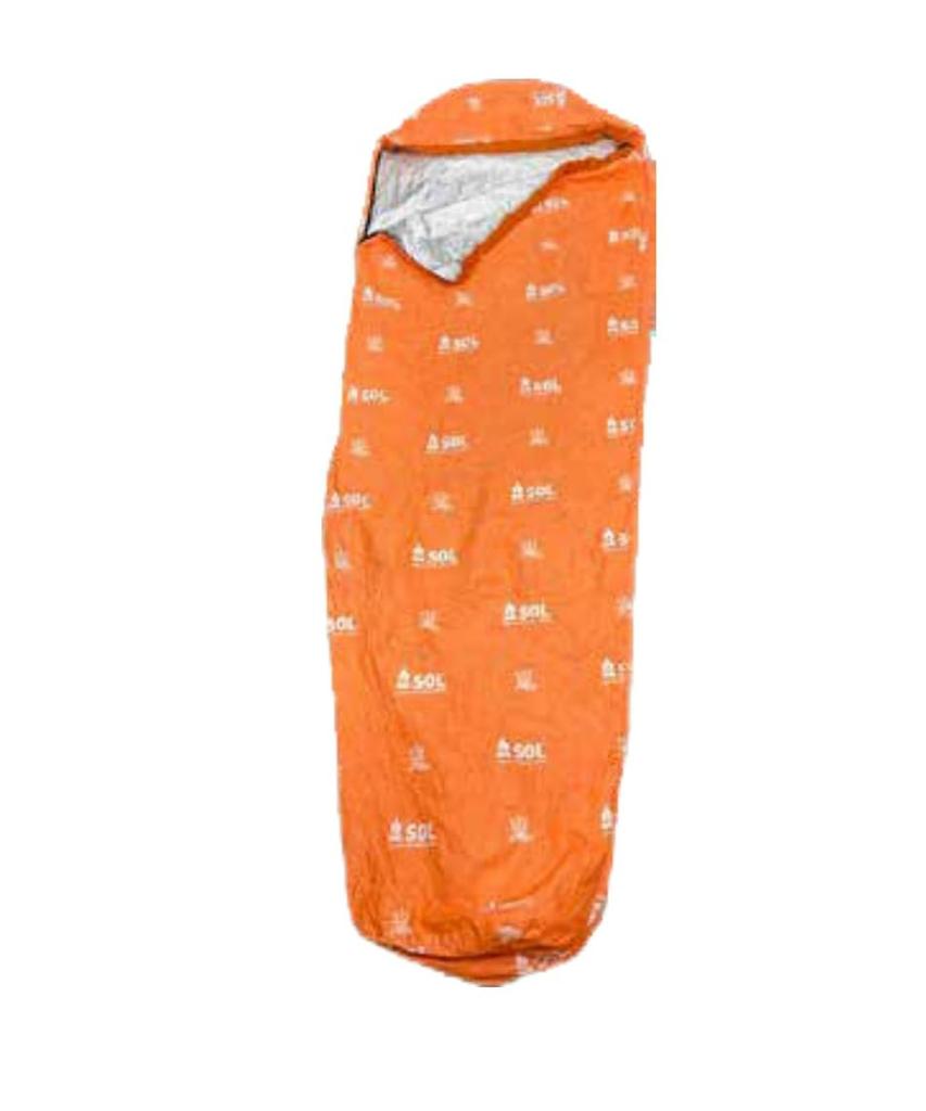 Japanese SOL New Escape Vivi Orange Breathable Sleeping Bag for Disaster and Emergency Vivisac [Official Product] Preparedness, Bivouac, Supplies,