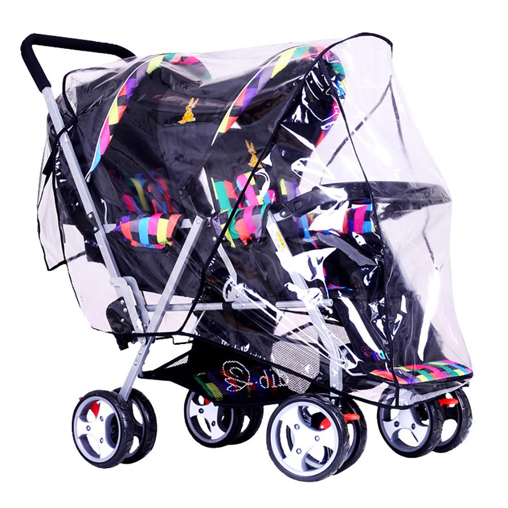 double stroller rain cover