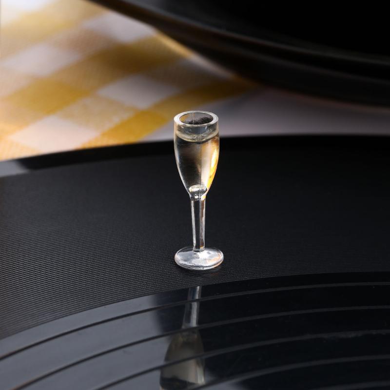 Simulation Red Wine Glass Coffee Cocktail Champagne Model Mini Miniature Food Ornaments 10pc/lot