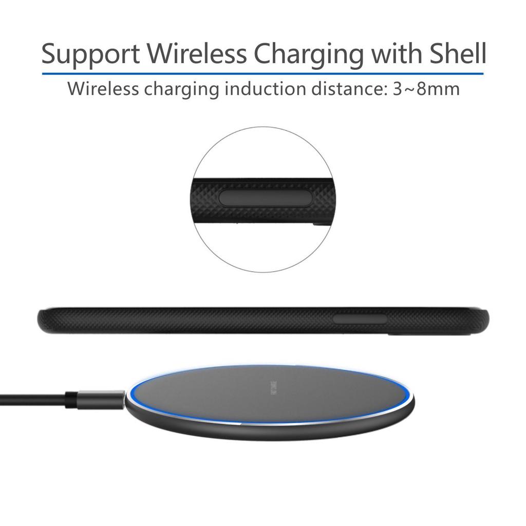 Ultra-Thin 15W Fast Wireless Charger for Apple & Huawei Devices