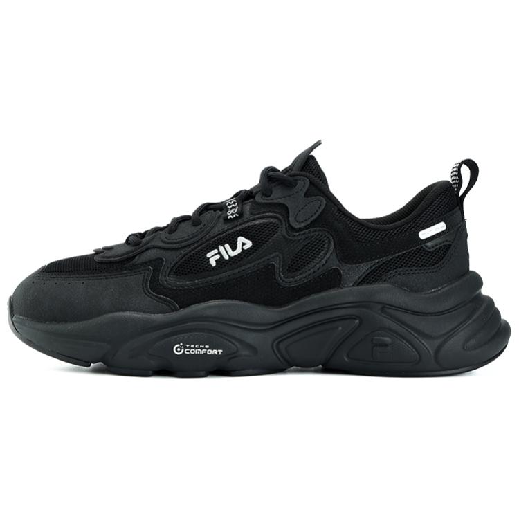 New FILA Running Shoes Low NonSlip Shoes 'Black' F12M332117FBK