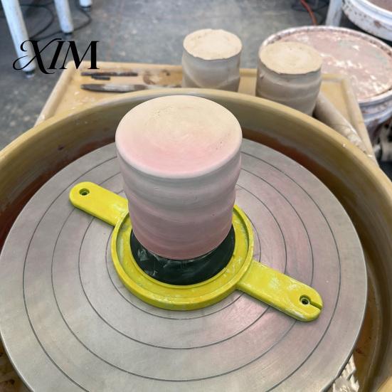Clay Pottery Wheel Parts Trimming Bat System for Wheel, Tool, 3.5Inch 4Inch Ceramic Inserts 5Inch, 3D Printed Fixing Rim Shaper Tool Studios