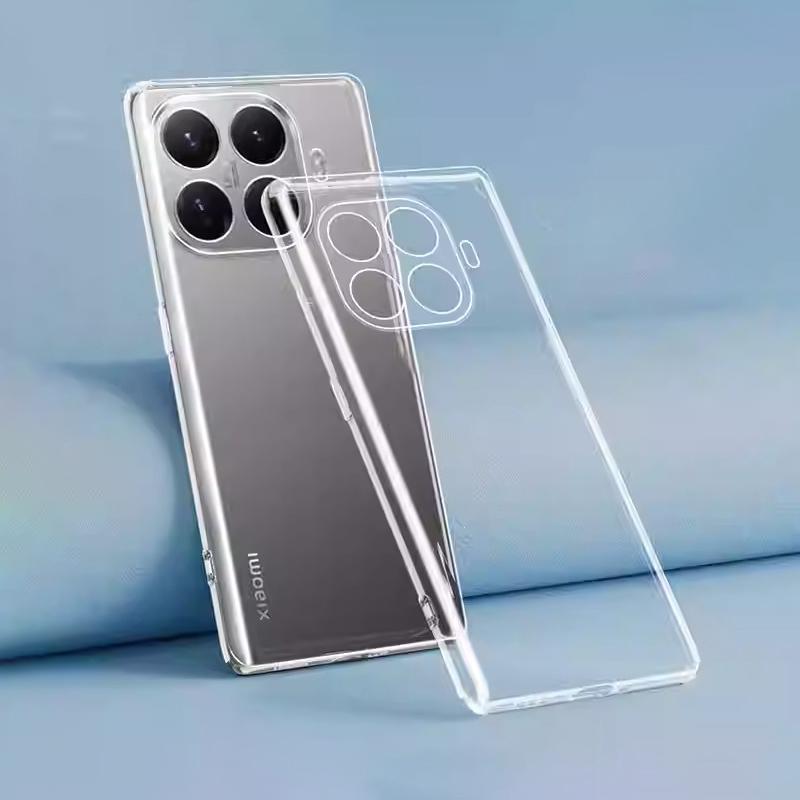 Transparent TPU Phone Case for Xiaomi 15T Pro 15TPro 5G Original Soft Clear Thin Silicone Shockproof Lens Protection Back Covers
