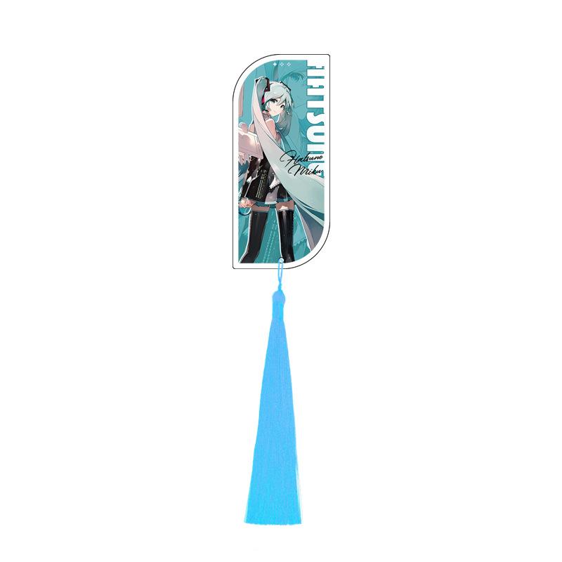 Miku New Hatsune Anime Acrylic Bookmark Ancient Style High Definition Print 2D Animation Merchandise Cosplay Gift Collection