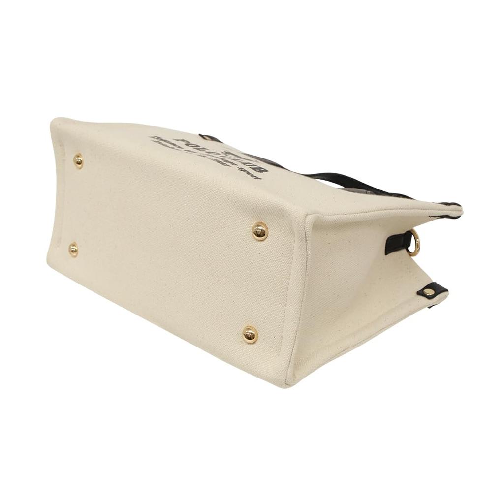 Bedruckte Canvas-Tragetasche (Klein) BH2014N Schwarz