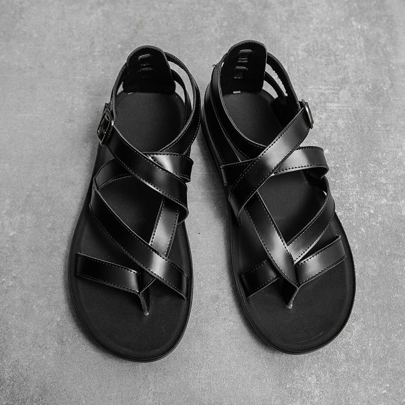 Summer new sandals teen outdoor beach shoes large size open-toed cool slippers