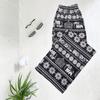 Elephant Pants Adjustable Elastic High Waistband Strap Loose Leg Unisex Man Women Print Thailand Casual Streetwear Beach Bohemian Retro Vintage
