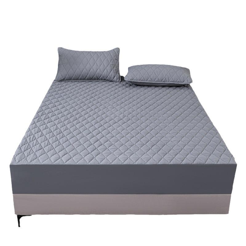 Waterproof Quilted Mattress and Pillowcase Set - 3-Piece Nantong Home Textile