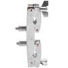 WC50 Drum Kit Clamping Rod Multi Function Silver Aluminum Alloy Bracket Clip Rod