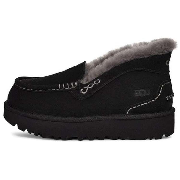 UGG Ansley Casual Versatile Ankle Snow Boots Women boots Black 1158250-BLK 40