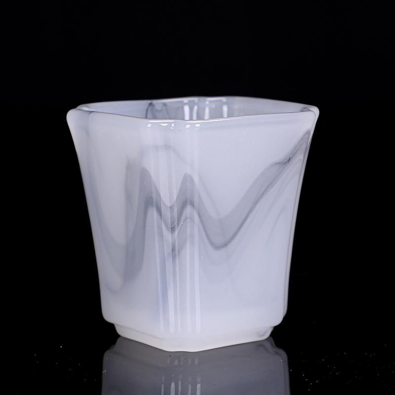 Sifang Glazed Master Cup Single Cup Personal Special Tea Drinking Cup Kung Fu Tea Set Household Men and Women Water Cup