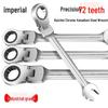 Imperial Dual-Use 72-Tooth Adjustable Ratchet Wrench Set for Auto Repair