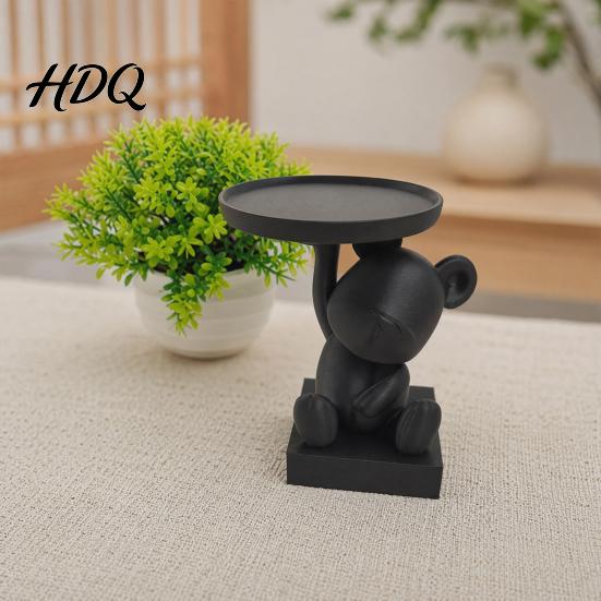 Polar Bear Tray 3D Printed Storage Tray Cute Animal Ring Holder
