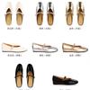 Grape Mother of the Same Style, Sheepskin Version, One-word Belt Inner Heightening Bag Head Muller Half Slippers Women's Summer Mary Jane Single Shoes