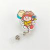 Name Card Clips Nurse Badge Holder Easy Pull Buckle ID Card Holder Retractable Badge Reel  Name Tag