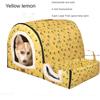 Pet Large Dog House Fully Detachable and Washable Pet Kennel Cylindrical Portable Dog Room Golden Hair Room Kennel