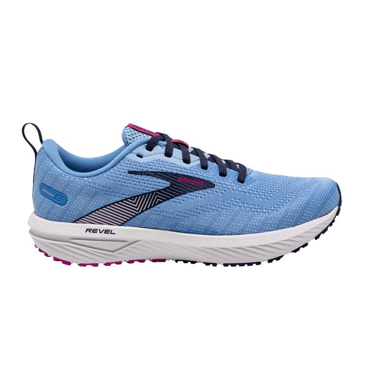 

Женские кроссовки Brooks Revel 6 Marina Lilac Rose Blue Pink-Lady 120386-1B-474