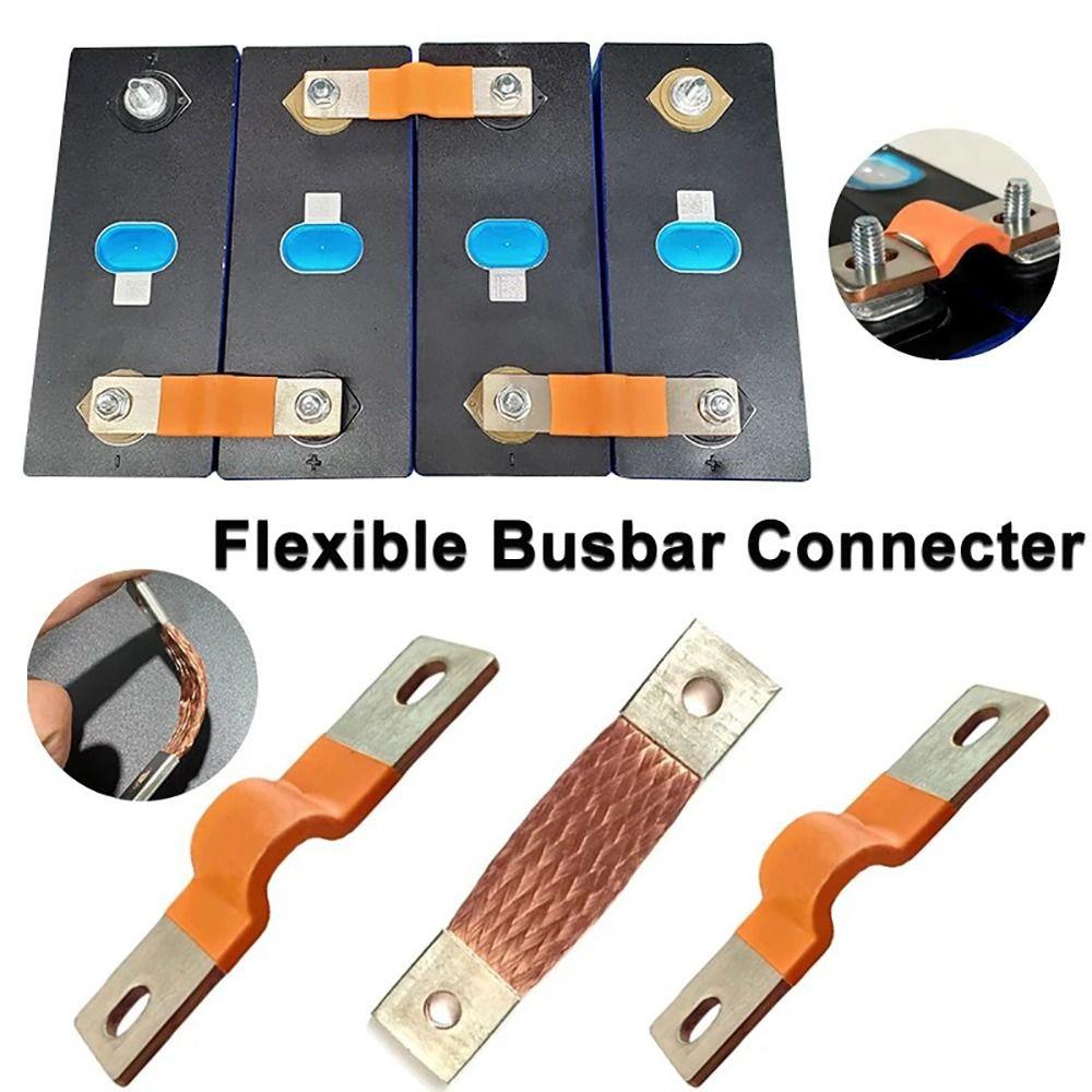 Nové 2mm 230Ah 280Ah Bateriové Články Konektor 2mm M6 Sloupky Pásky Měděný Konektor Měděná Lišta
